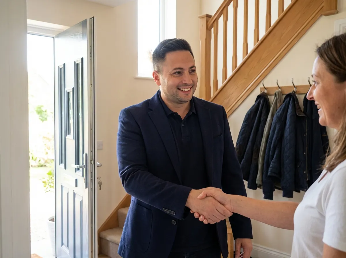 Professional handshake representing trusted property partnership - Proptrest Estate Agents